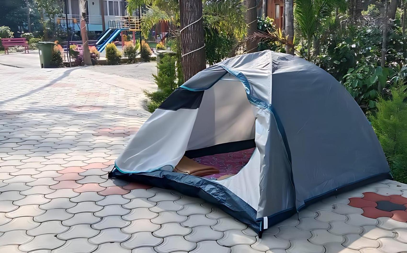 Ecstasy Tent Stay With Swimming Pool & Common Washroom จิกมากาลูร์ ภายนอก รูปภาพ