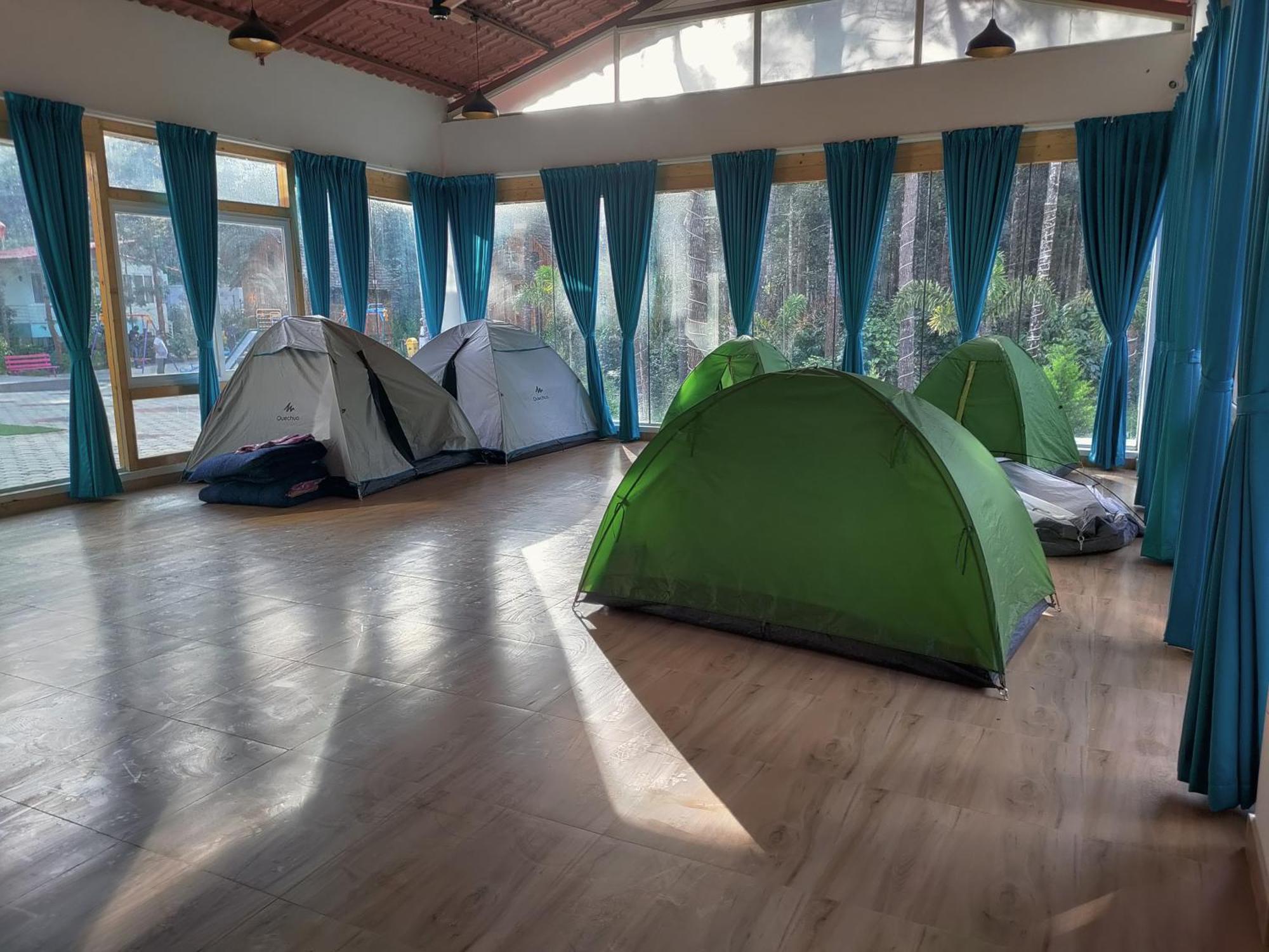 Ecstasy Tent Stay With Swimming Pool & Common Washroom จิกมากาลูร์ ภายนอก รูปภาพ