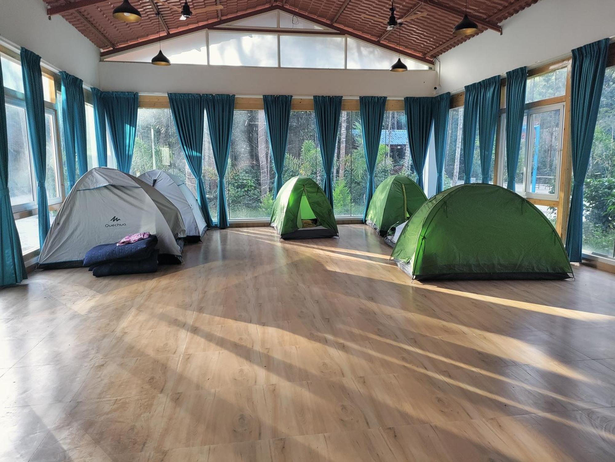 Ecstasy Tent Stay With Swimming Pool & Common Washroom จิกมากาลูร์ ภายนอก รูปภาพ
