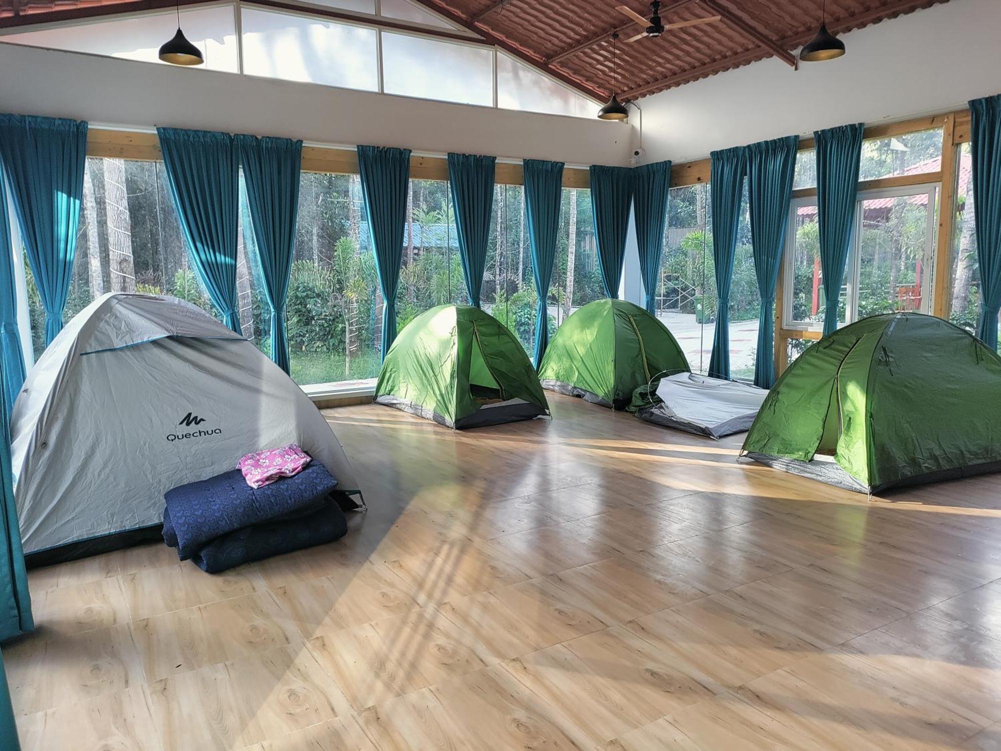 Ecstasy Tent Stay With Swimming Pool & Common Washroom จิกมากาลูร์ ภายนอก รูปภาพ