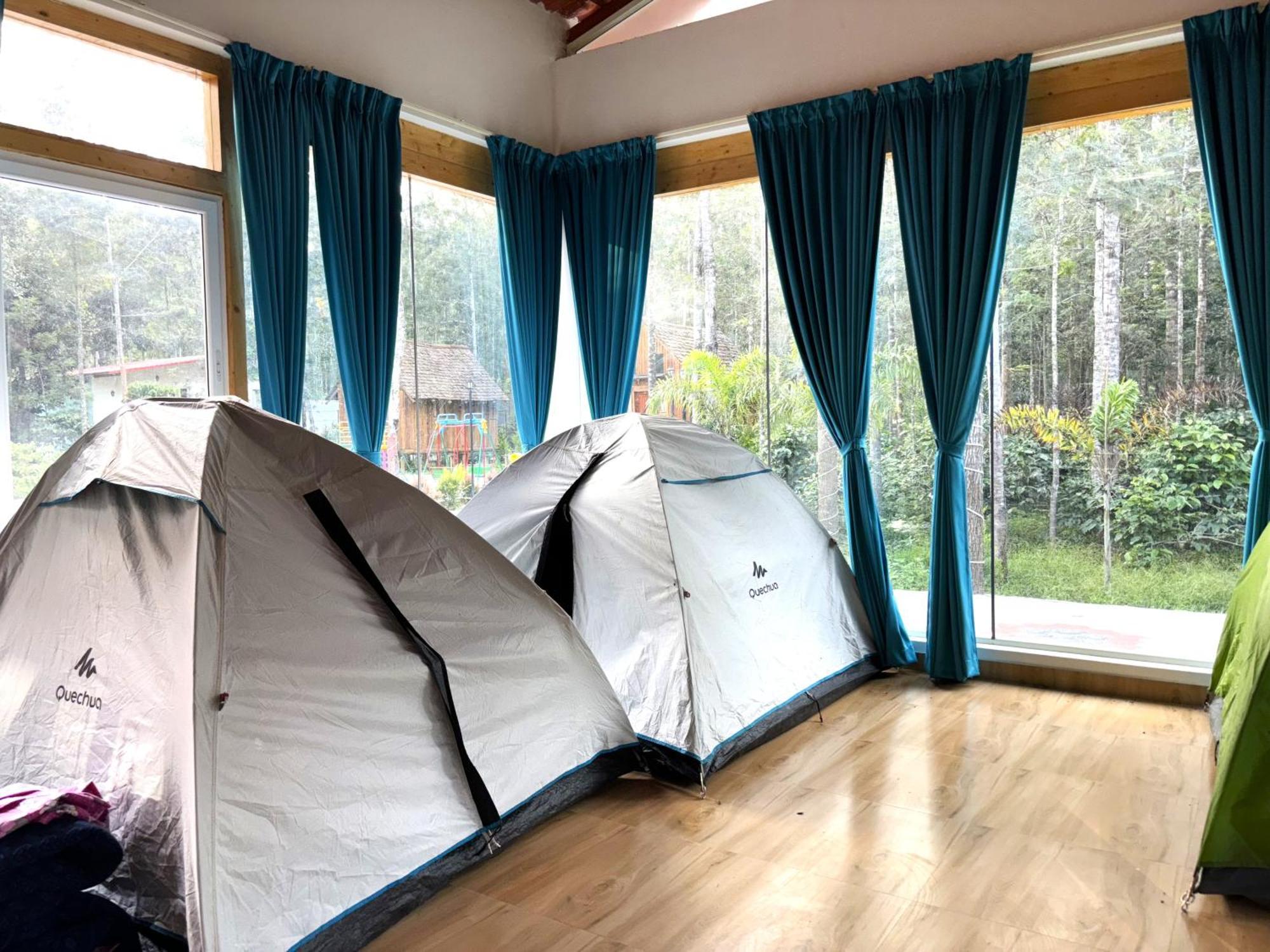 Ecstasy Tent Stay With Swimming Pool & Common Washroom จิกมากาลูร์ ภายนอก รูปภาพ